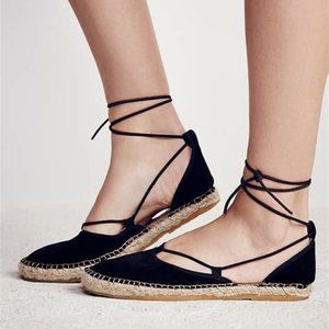 Free People Marina Lace Up Espadrilles